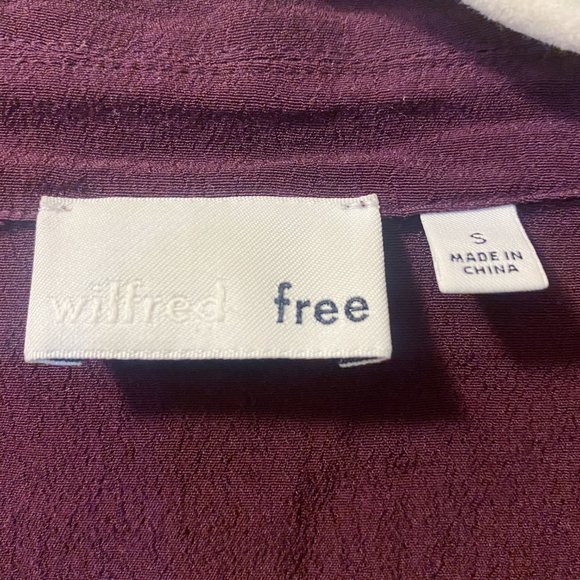 Wilfred Free Tie-Front Blouse - Picture 2 of 4